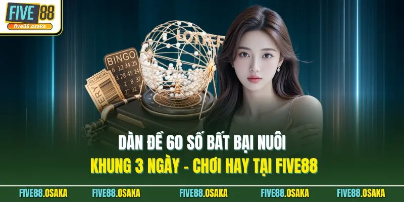 Dàn Đề 60 Số Bất Bại Nuôi Khung 3 Ngày - Chơi Hay Tại Five88 1 Dàn Đề 60 Số Bất Bại Nuôi Khung 3 Ngày - Chơi Hay Tại Five88